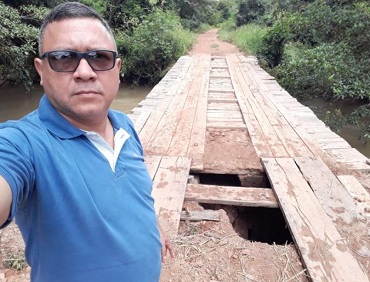  Vereador cobra recuperação emergencial das estradas, pontes e bueiros de Peixoto de Azevedo