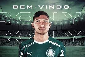 Palmeiras oficializa a contratação de Rony por cinco temporadas
